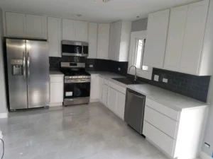 Photo of remodeled kitchen