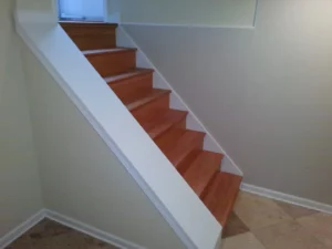 Photo of new staircase